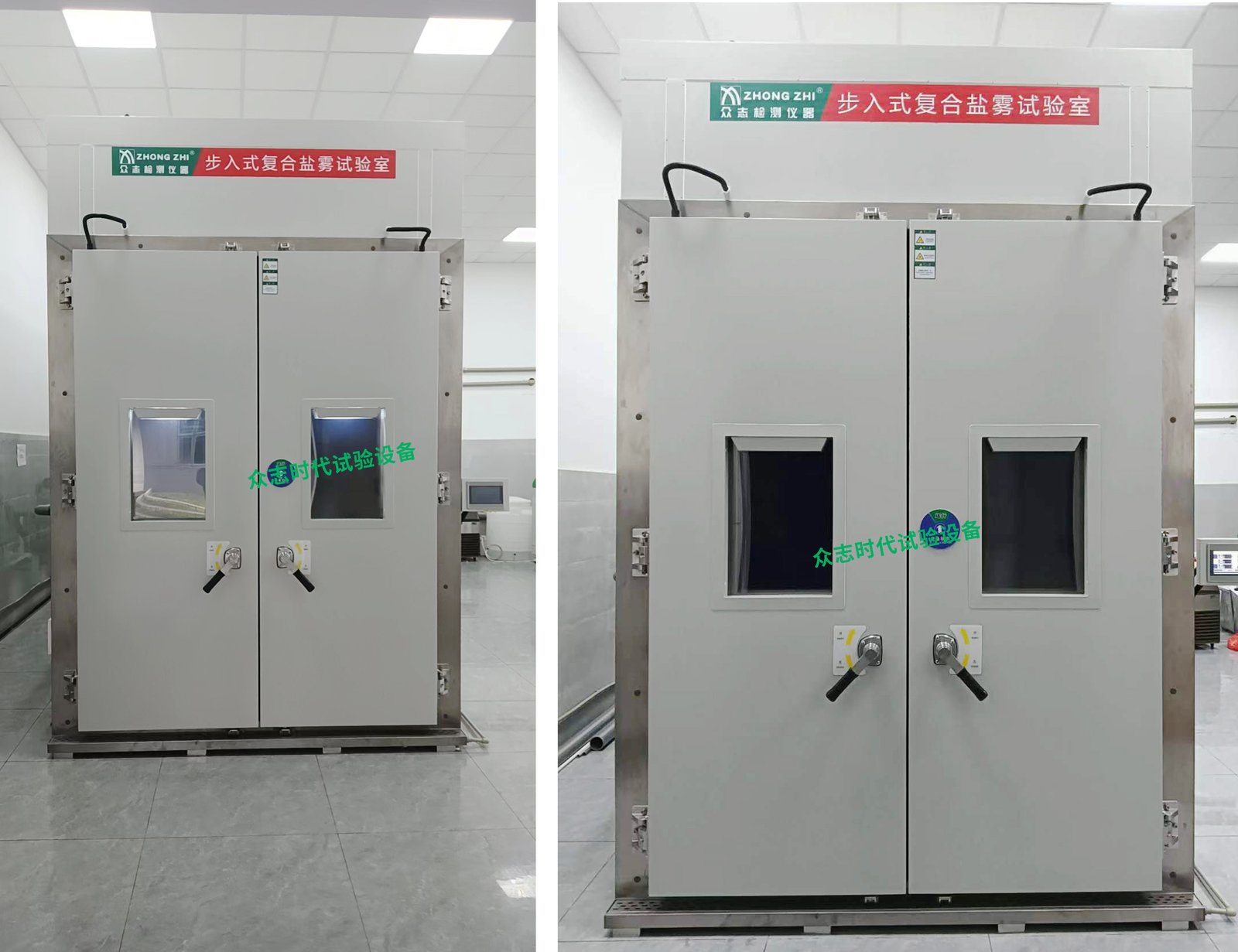 Walk-in Composite Salt Spray Test Chamber 24m³ – Aging Test Chamber Climatic Test Chamber Corrosion Test Chamber-zhongzhitest